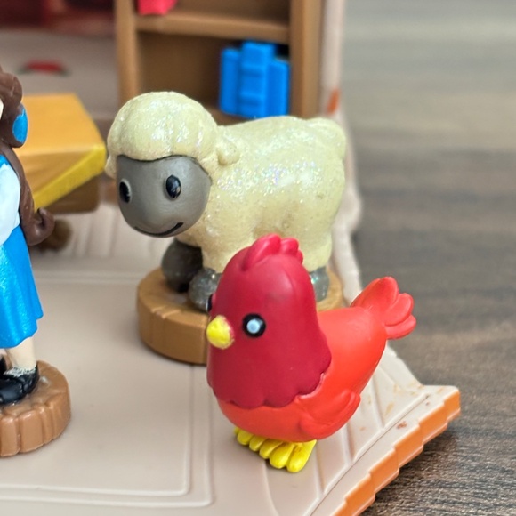 DISNEY Beauty Animators Collection Littles BELLE'S COTTAGE HOUSE Playset Figures - Picture 5 of 13